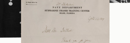 1944 John F Kennedy letter to make $12,000?