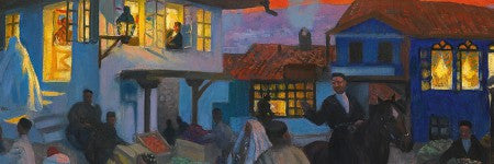 Boris Kustodiev's Bakhchisarai (1917) leads sale of Russian art
