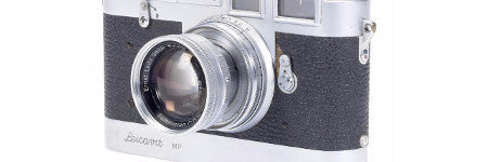 Robert White's Leicavit MP camera to lead sale of his estate