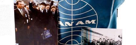 John Lennon's Pan Am Airways bag achieves $7,000