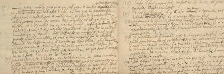 Wilhelm Gottfried Von Leibniz document to auction at Christie's