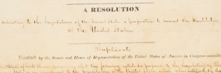 Abraham Lincoln 13th amendment sells for $2.4m at Sotheby's