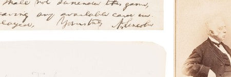 Abraham Lincoln handwritten letter fragment to exceed $10,000