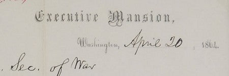 Abraham Lincoln autograph letter to exceed $11,000 at RR Auction?