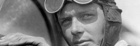 Charles Lindbergh's flying helmet is selling at Drouot