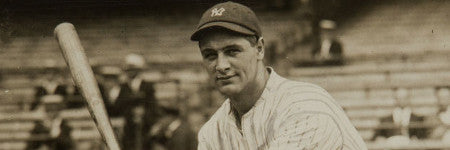 Original Lou Gehrig photograph sells for $22,000