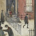 This $907,000 Hawker's Cart ends a good week for artist LS Lowry...