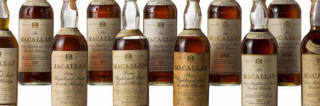 Vertical Macallan whiskies collection valued at $90,000