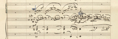 Gustav Mahler musical manuscript to sell