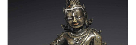 Indian Bronze Maitreya figure headlines New York sale