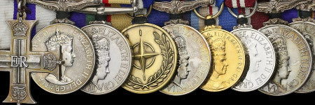 Major Davies’ modern medals to sell in London