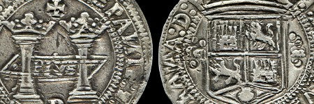 Mexican 1538 eight reales coin will auction in Orlando