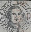 1846 Millbury postmaster provisional postage stamp sells for $21,976