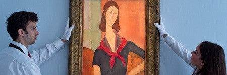 Modigliani's portrait of Jeanne Hebuterne could top $40m at Sotheby's