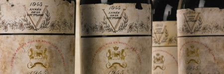 1945 Chateau Mouton Rothschild headlines record breaking wine sale