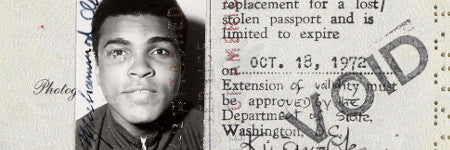 Muhammad Ali US passport to make $35,000?