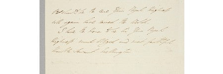 Napoleon's letter of surrender to go on display in January