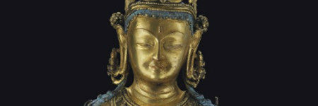 Tibetan gilt bronze figure expected to make around $1.2m
