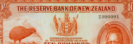 New Zealand's first banknote will be sold at Stack's Bowers