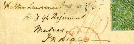 Nova Scotia 1851 pair cover to star in stamp auction at Spink