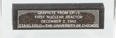 First nuclear reaction brick valued at up to $15,000