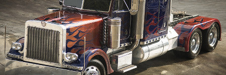 Optimus Prime Transformer vehicle heading for Scottsdale auction