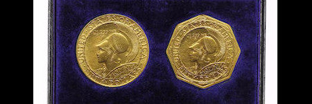 Boxed Panama-Pacific coin set makes $222,500