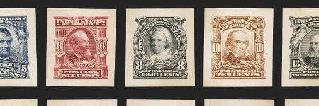 Complete Panama-Pacific stamp set valued at $35,000