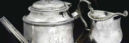 Paul Revere silver teapot makes $233,000 at Christie's New York