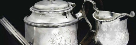 Paul Revere silver teapot tops Christie's at $230,500