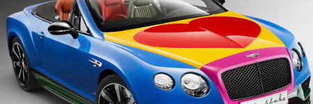 Peter Blake designs Bentley convertible for charity