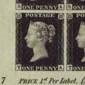 $479,300 for 'one of the finest Penny Black plate number stamp pieces'