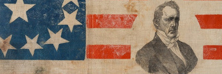 James Buchanan campaign flag makes $275,000