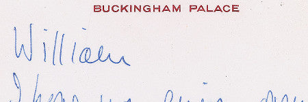 Queen Elizabeth Christmas note to auction at RR