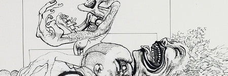 Ralph Steadman Fear and Loathing drawing to sell