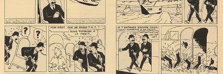 Tintin double page plate sells for $1.2m at Artcurial