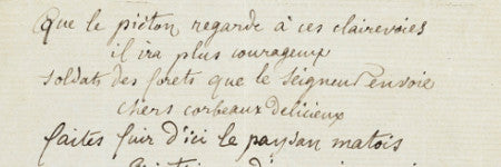 French poet Arthur Rimbaud’s manuscript makes $302,000
