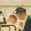 Norman Rockwell's Saying Grace breaks artist's record at Sotheby's