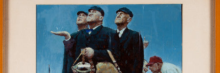 Norman Rockwell’s Tough Call study reaches $1.6m