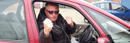 Ronnie Pickering's Citroen Picasso auctions for charity