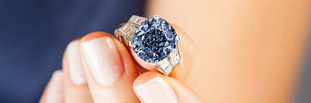 Shirley Temple's blue diamond ring to sell at Sotheby's