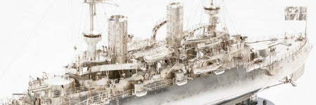 German silver model battleship to make up to $156,000?