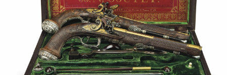 Simon Bolivar pistol pair to auction at Christie's