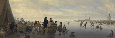 Saloman van Ruysdael's Skaters on the Frozen Lake makes $1.4m