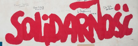 Polish Solidarnosc party banner to headline sale at Heritage