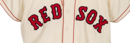 Ted Williams Red Sox jersey offered at Heritage Auctions