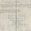 Thomas Hardy musical manuscript auctions today