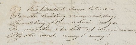 Henry David Thoreau's Assabet manuscript to exceed $8,500?