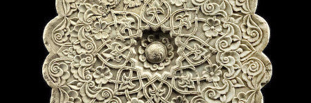 Carved Timurid marble panel leads sale at Bonhams