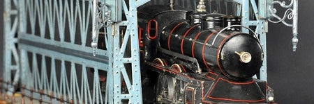 Jerry and Nina Greene Collection of model trains to sell at Bertoia Auctions